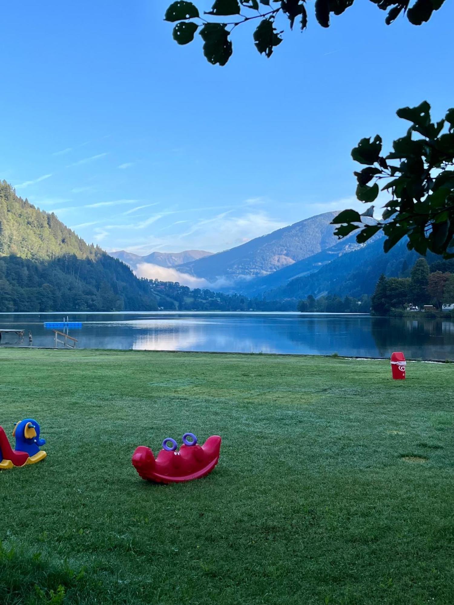 Ferienwohnung Dualpark Afritz Am See Scherzboden Exterior foto